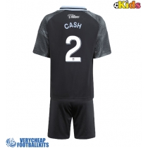 Aston Villa Matty Cash #2 Replica Away Minikit 2025-26 Short Sleeve (+ pants)